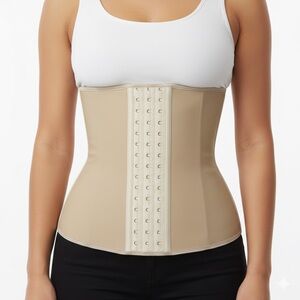 Compression Wear Nude Corset Waist Trainer Womens Size Large